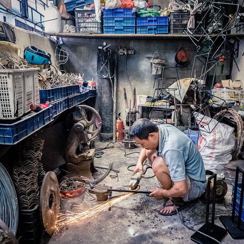 Man On Work